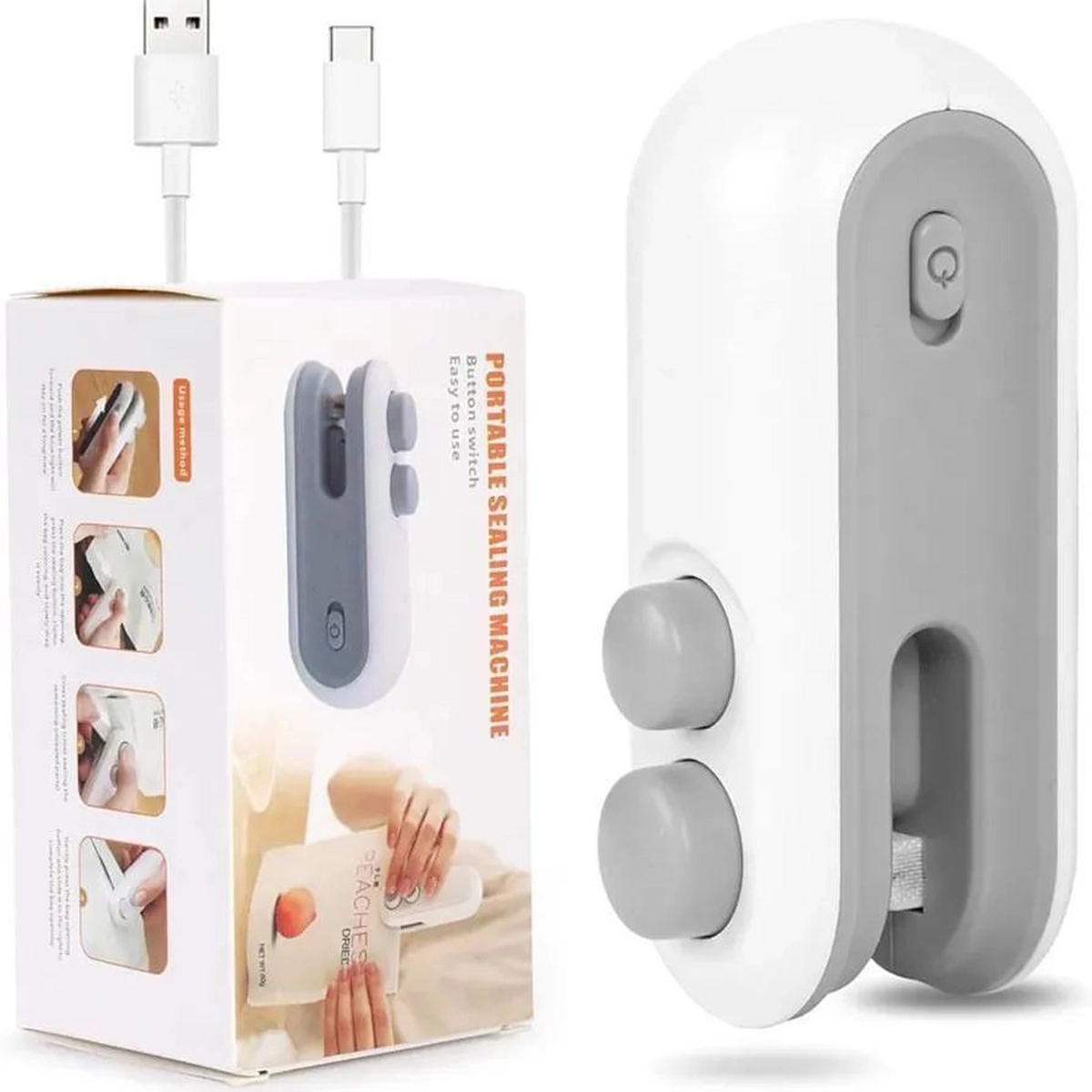 دستگاه پلمپ کیسه شارژی ، کاتر دار