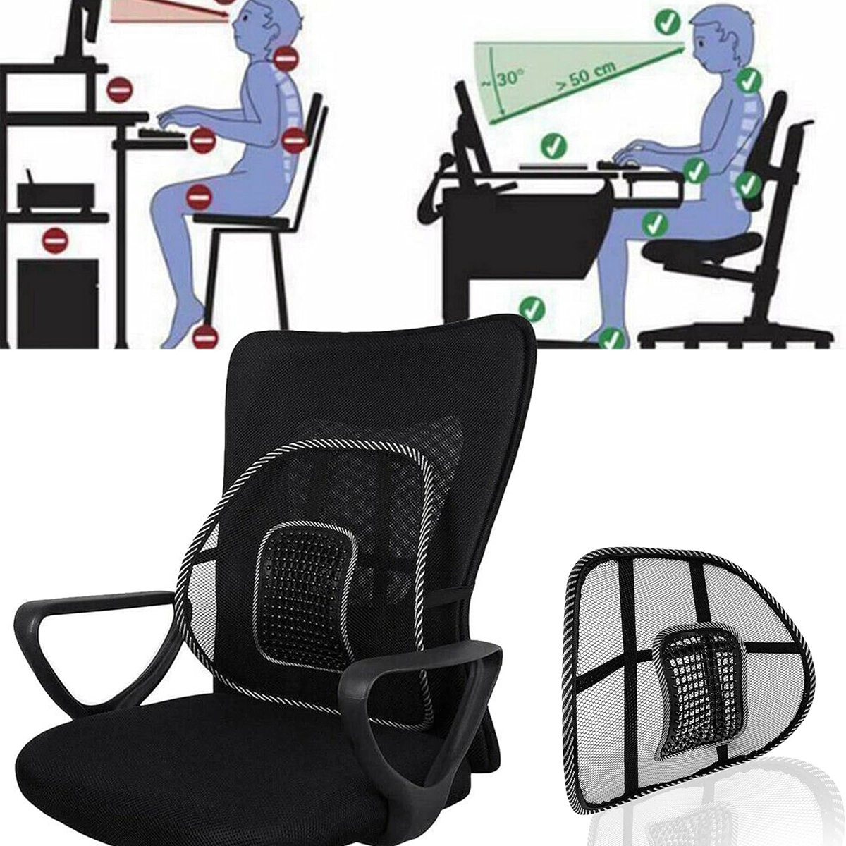 پشتی صندلی طبی