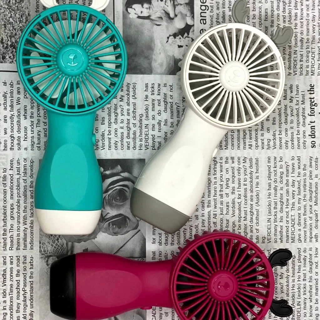 پنکه دستی فانتزی طرح شاخدار