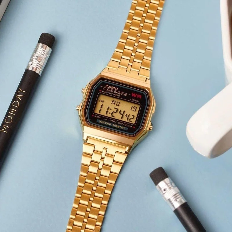 ساعت طلایی نوستالژی Casio ( مردانه)