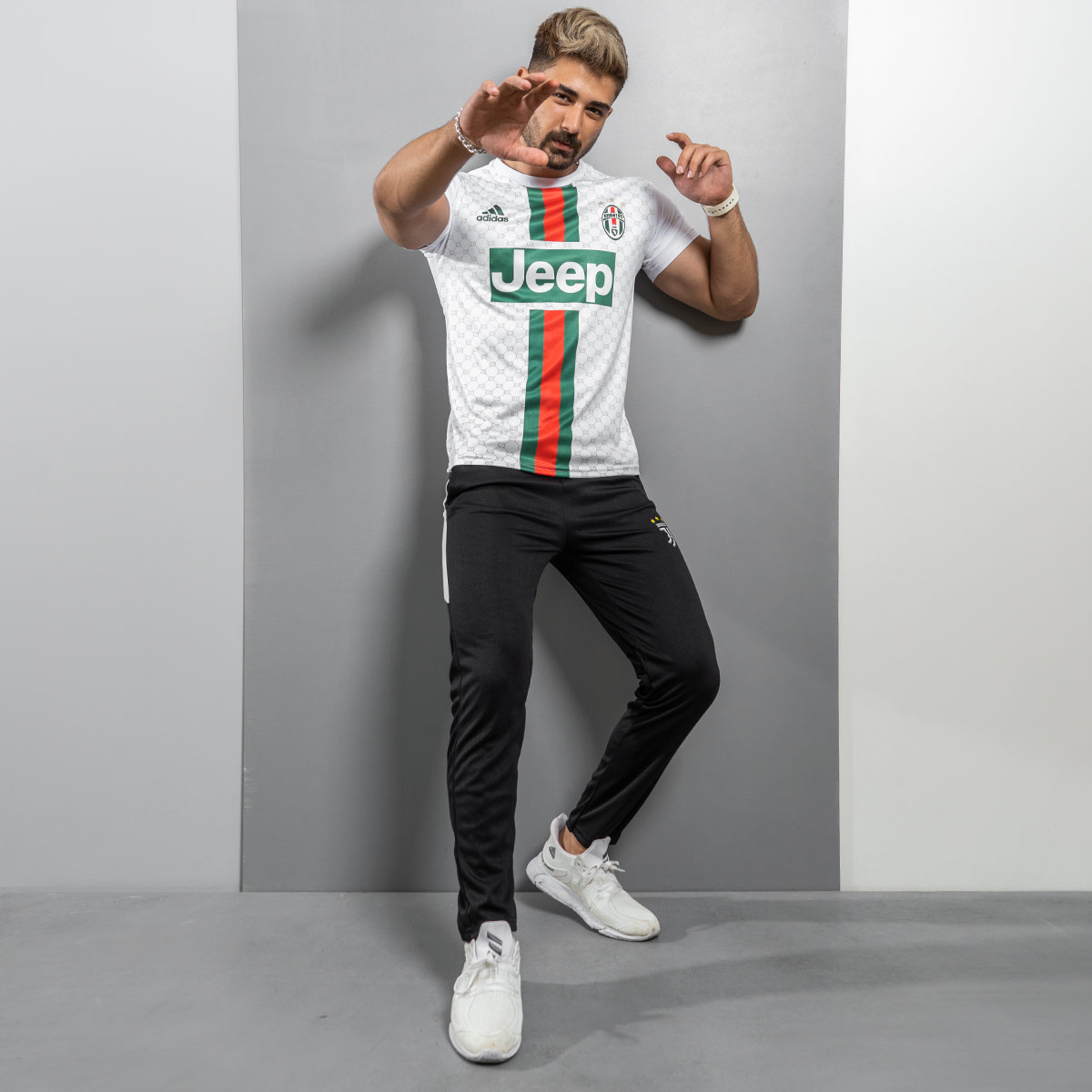 ست تیشرت شلوار یوونتوس مردانه مدل Yani