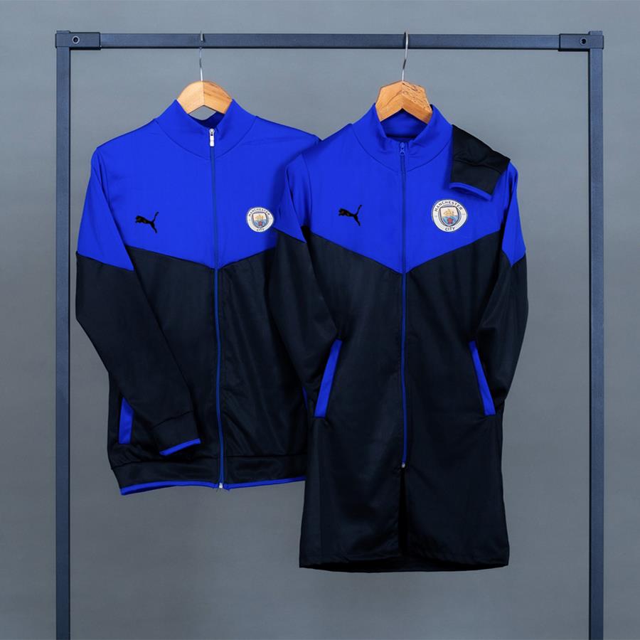 ست دو نفره سوییشرت آبی مشکی مدل Puma