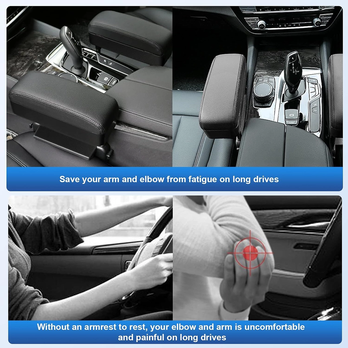 کنسول کنار صندلی خودرو پژو ( کرم)