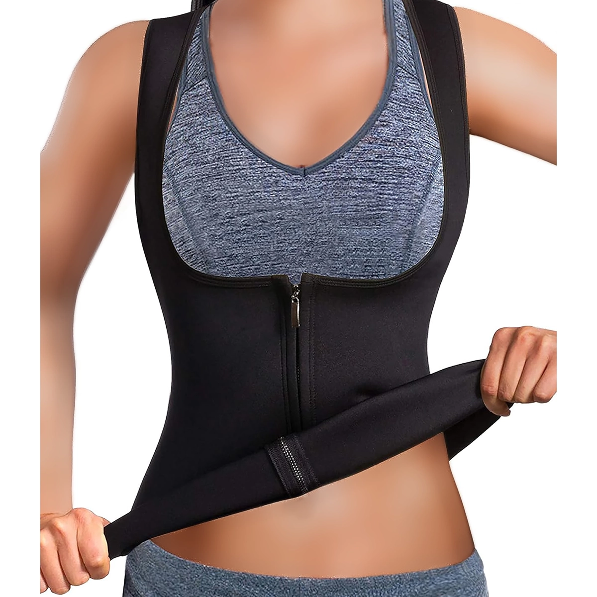 تاپ لاغری ساعت شنی زیپ دار