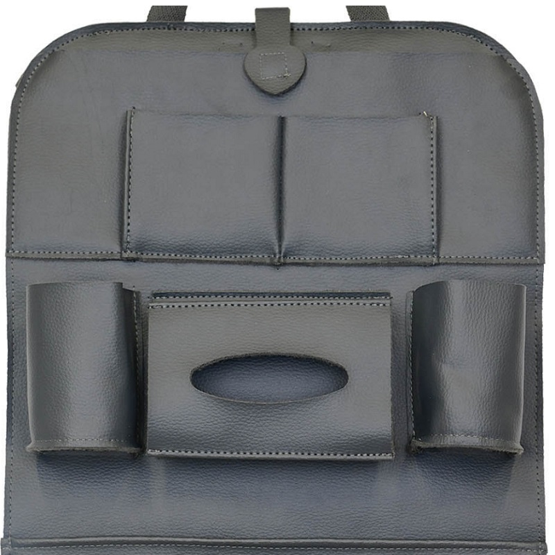 کیف و نظم دهنده پشت صندلی چرمی خودرو-مشکی