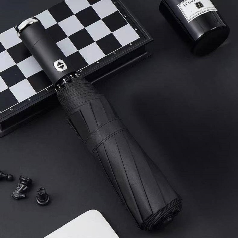 چتر اتوماتیک وارداتی مدل چراغ دار -چند رنگ