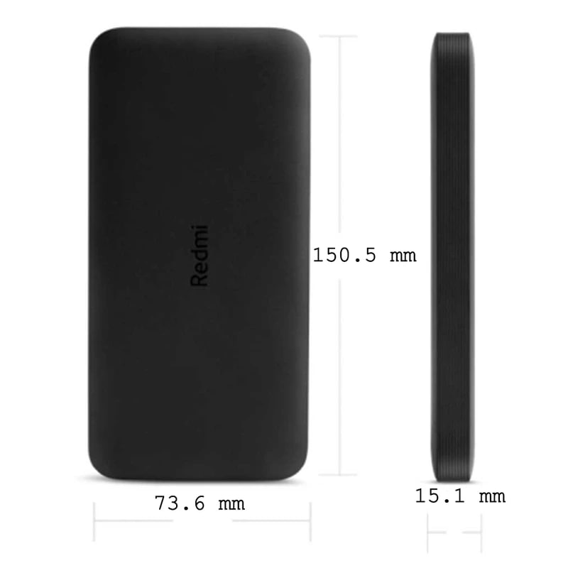 پاور بانک شیائومی ۱۰۰۰۰ میلی آمپر redmi-چند رنگ