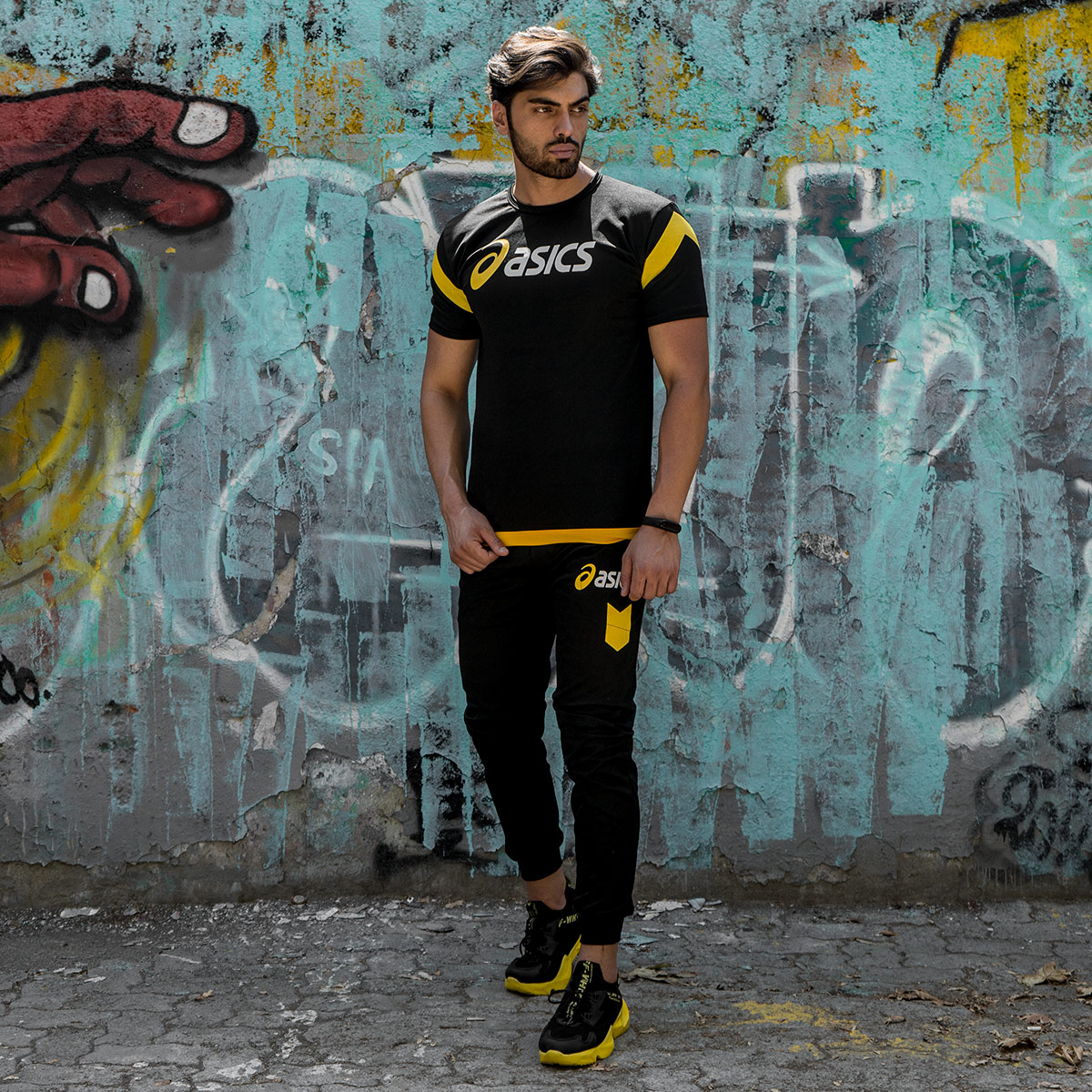 ست تیشرت شلوار Asics مردانه مدلFarbod