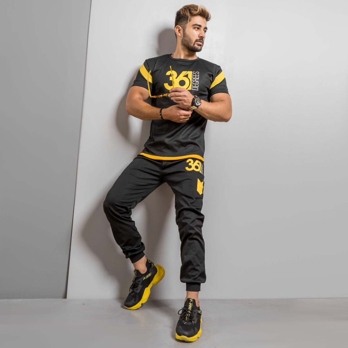 ست تیشرت شلوار 361Degrees مردانه مدل Parma