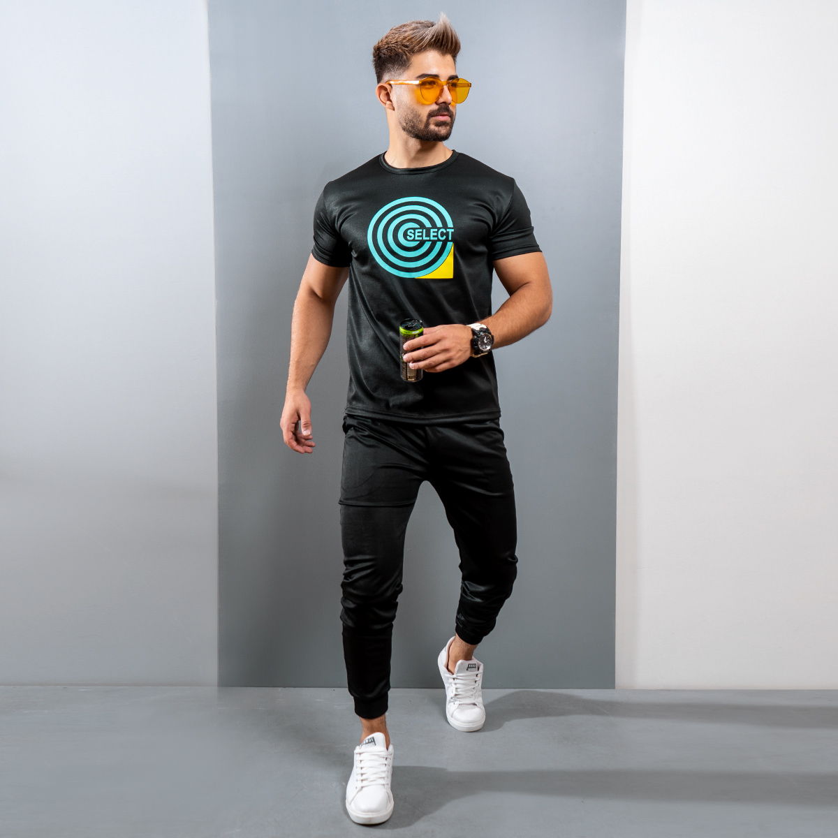 ست تیشرت شلوار Selectمردانه مدلLabini