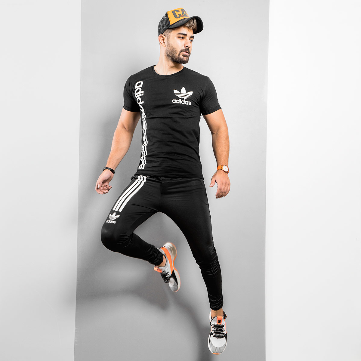 ست تیشرت شلوار Adidas مردانه مدلBardia