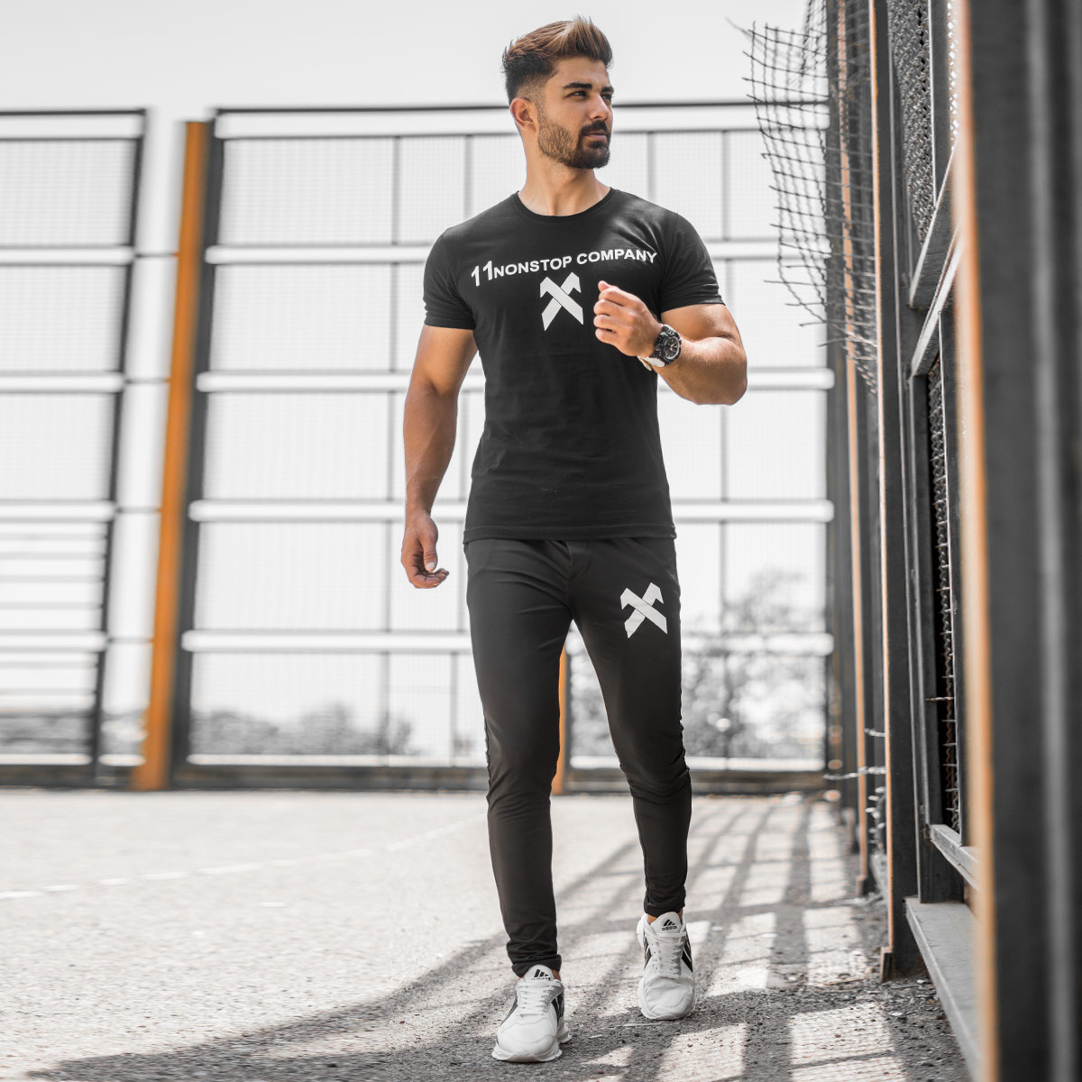 ست تیشرت شلوار 11Nonstop Company مردانه مدلHanky