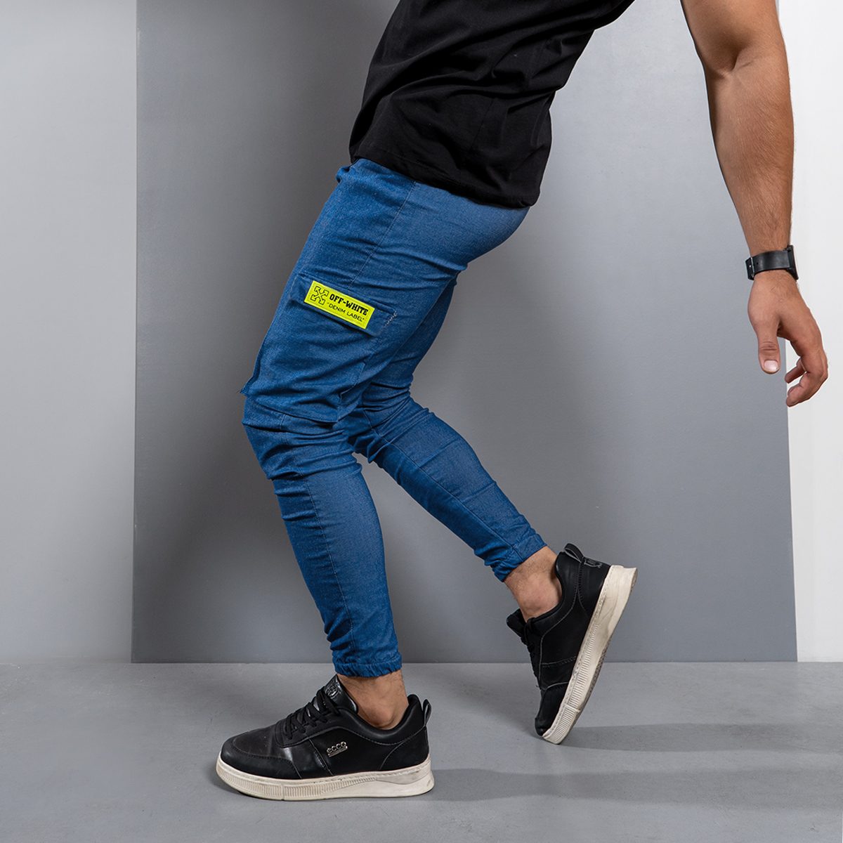 شلوار اسلش OFF-WHITE مردانه مدل Posan