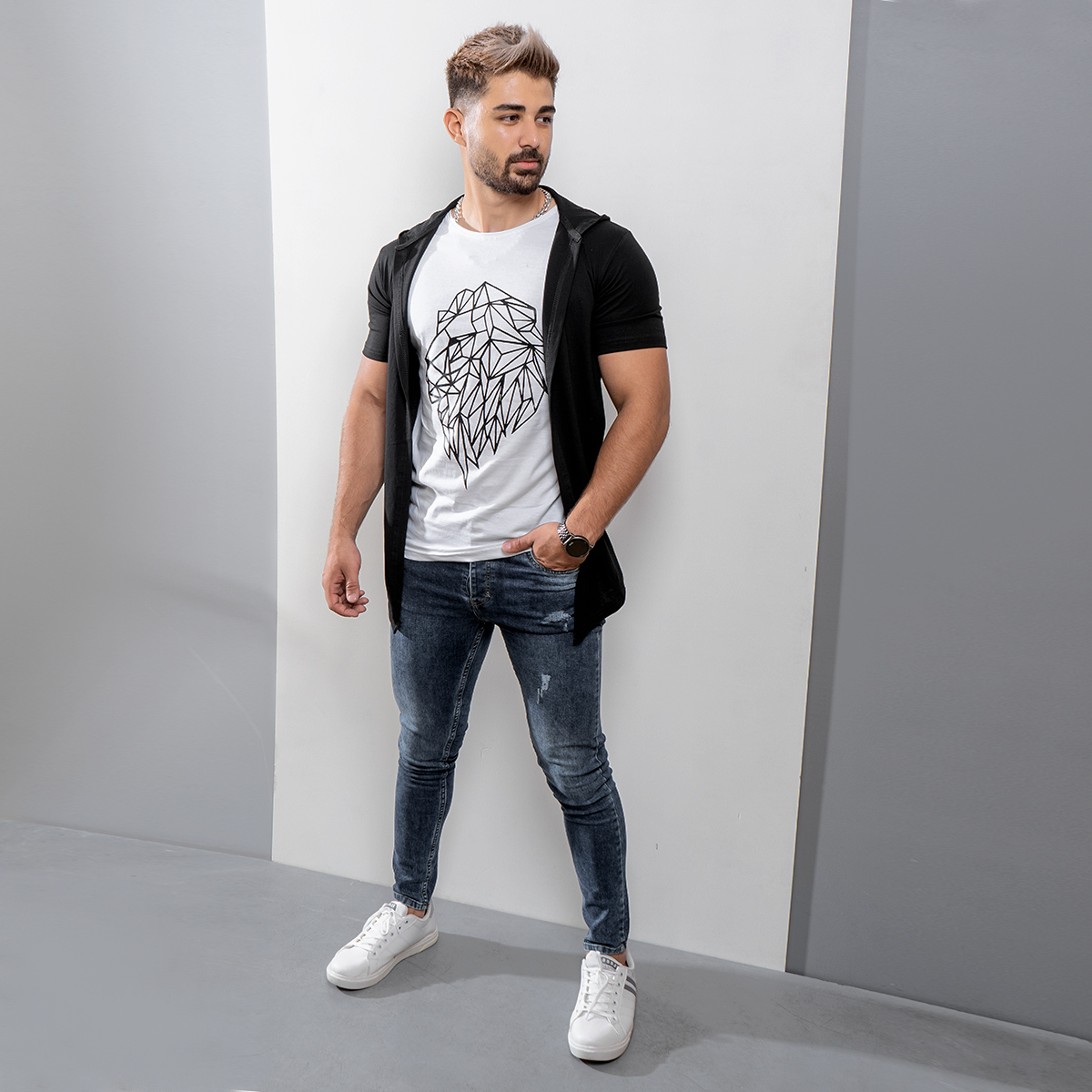 هودی مردانه مدل Hardin