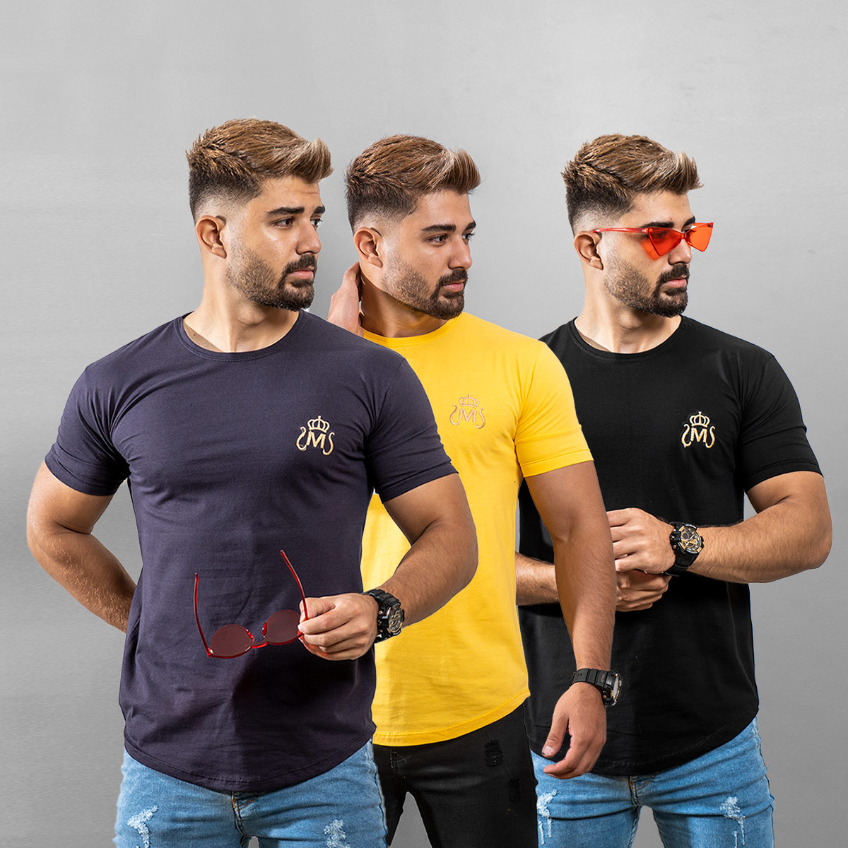 تیشرت مردانه سبز مدل Arat