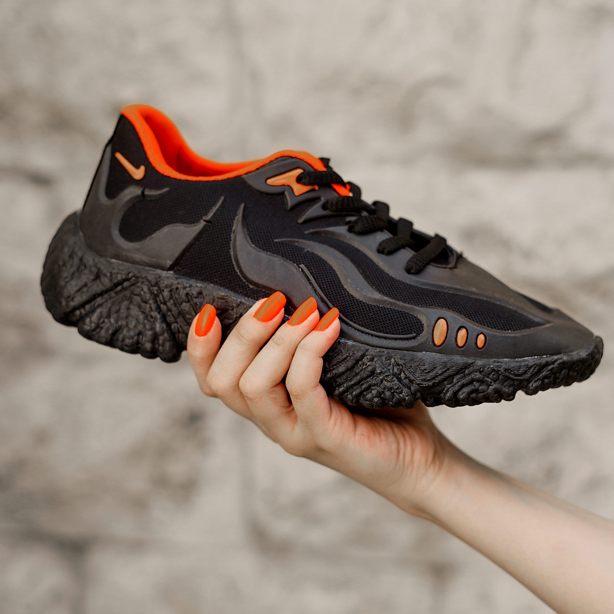 کفش ورزشی Fire زنانه مشکی مدل Neda